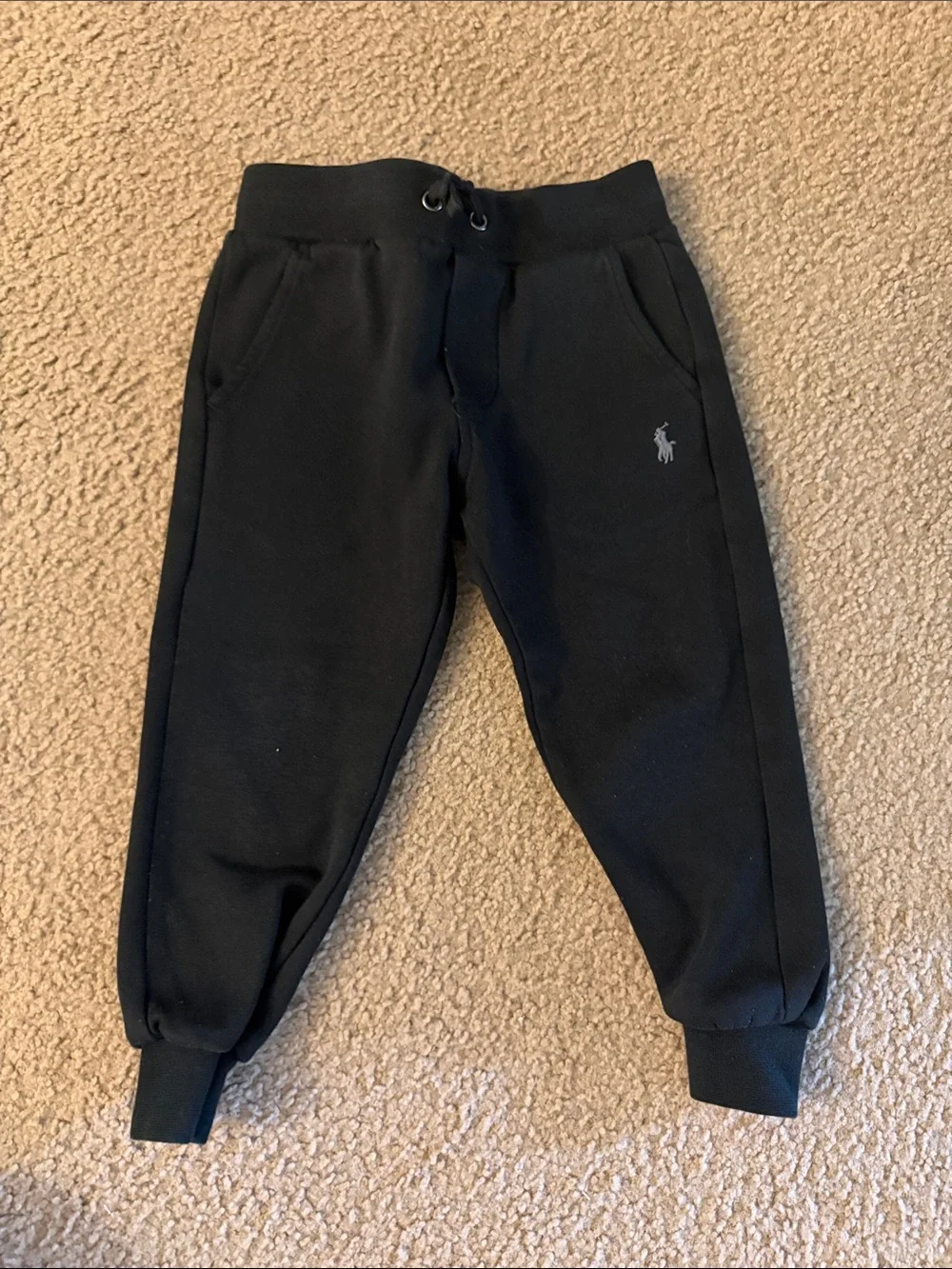 Ralph Lauren Kids Black Logo Sweat Joggers
